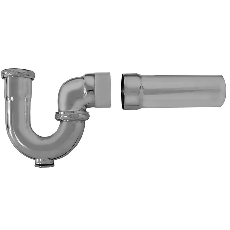 Jones Stephens P38130 1-1/2 in. Brass Sink Trap in Chrome