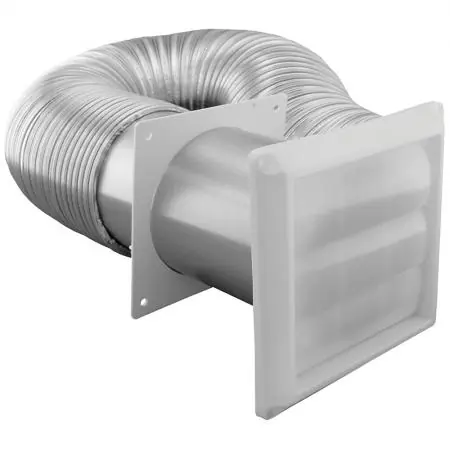 JONES STEPHENS D04009 4X8 FLEX ALUM DUCT KIT