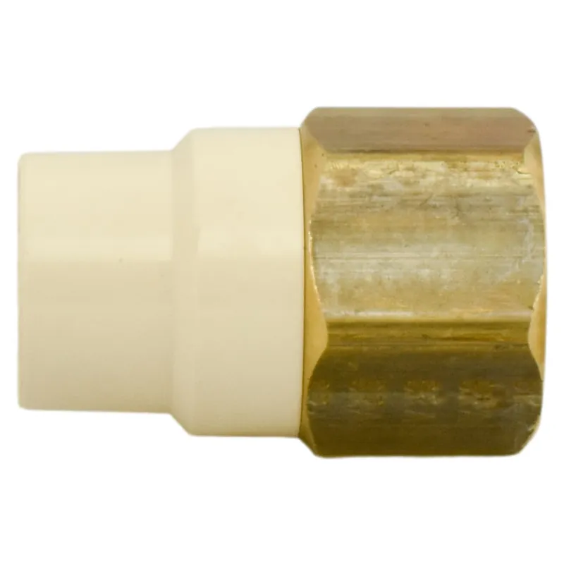Charlotte Pipe CTS02105L0600 1/2 - CPVC Adapter (Female) - Slip x FIP
