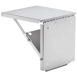 Hoffman ACSHELF1818SS Folding Shelf 18 by 18 Stainless Steel Type 304