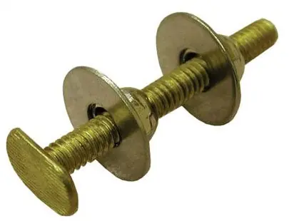 Jones Stephens C02998 Closet Bolt 1/4 x 2-1/4 with Nuts and Washers