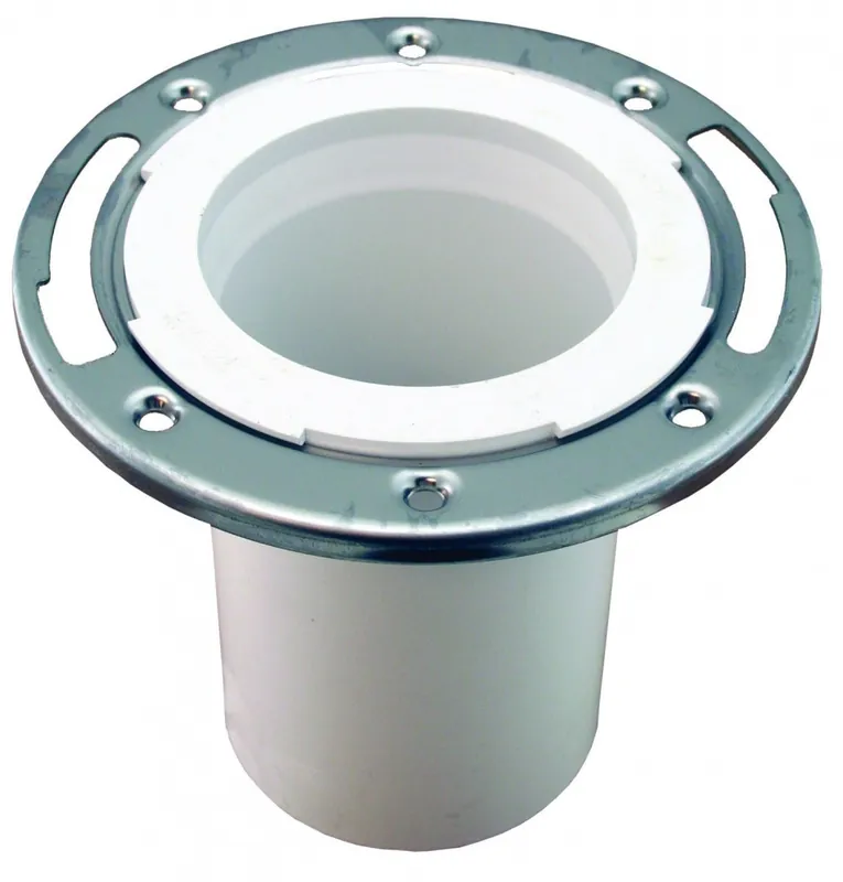 JONES STEPHENS C57334 3X4 PVC CL FL W/SS RING LESS K/O (6 IN)
