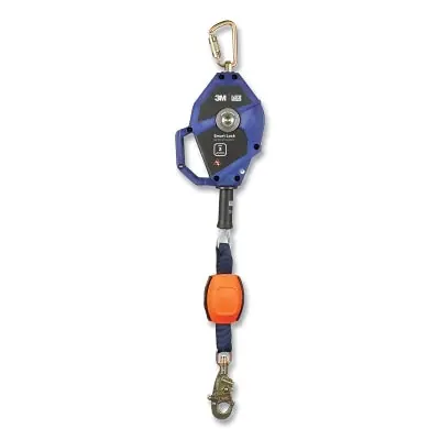3M 7100311415 Smart Lock Self Retracting Lifeline 30 ft L Swivel Snap Hook