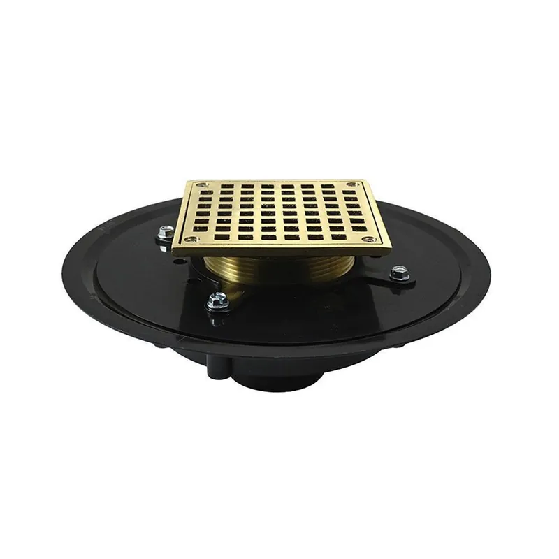 Jones Stephens D51075 2 in. Heavy Duty ABS Drain Base with 3-1/2 in. Metal Spud and 6 in. Nickel Bronze Strainer