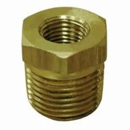 JONES STEPHENS B74203LF 1/2X1/8 BRONZE HEX BUSHING (LEAD FREE)