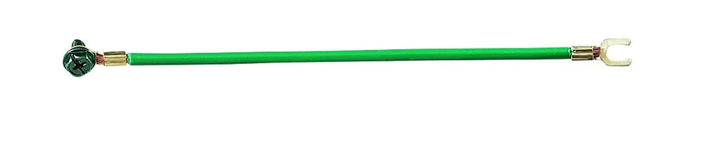 Ideal Industries 30-3480 8 #12 Stranded Grounding Pigtail w/ #10 Fork & Stripped End