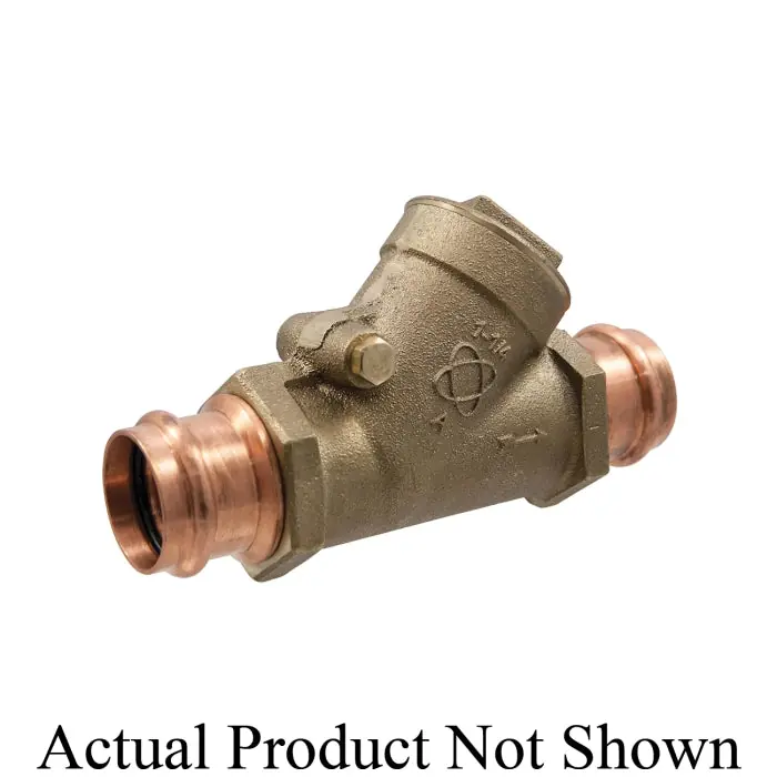 NIBCO NF7400X8 PF-413-Y-LF 3/4 in. Bronze Press Swing Check Valve