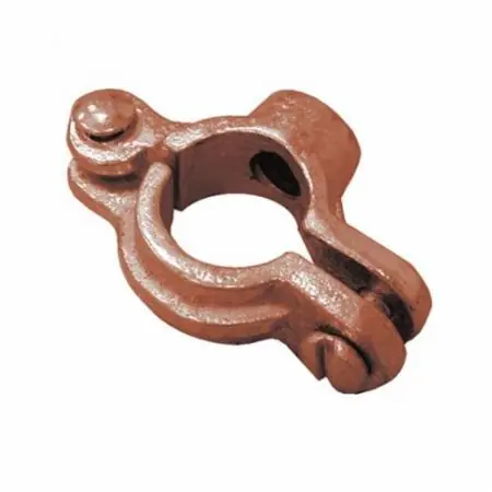 JONES STEPHENS H73125 1 1/4 Hinged Split Ring For Copper Pipe