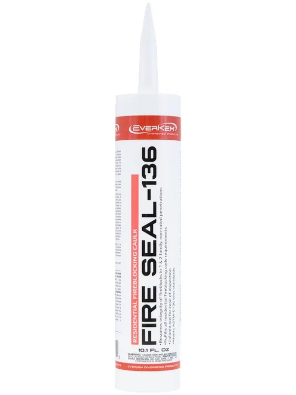 Jones Stephens J40287 Fireseal 136 Firestopping Caulk 10.3 oz
