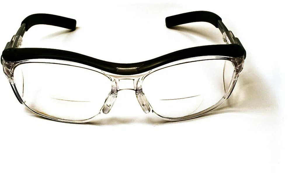 3M 7000052797 Nuvo Reader Protective Eyewear +1.5 Diopter Gray Anti-Fog Lens