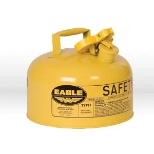 Eagle UI20SY Safety Can Metal Yellow Diesel 2 Gal