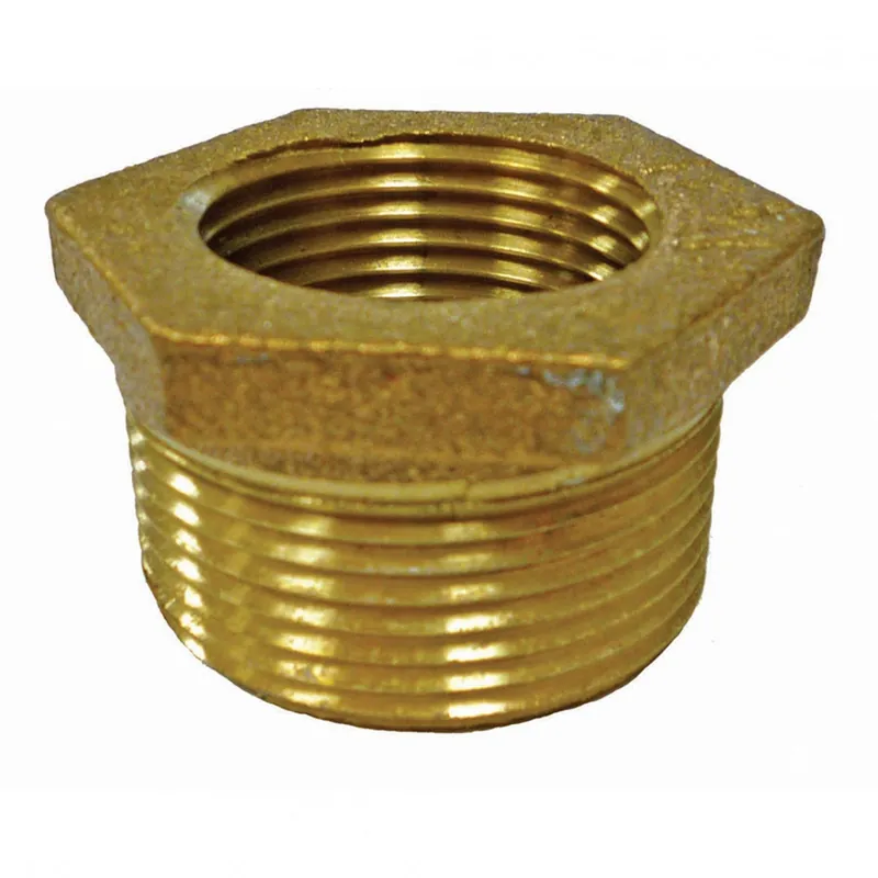 JONES STEPHENS B74231LF 2X1-1/2 BRONZE HEX BUSHING (LEAD FREE)