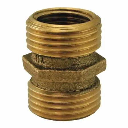JONES STEPHENS CORP G20108 3/4 MGH X 3/4 MGH / TAP 1/2 FPT GH ADAPTER (LEAD FREE)