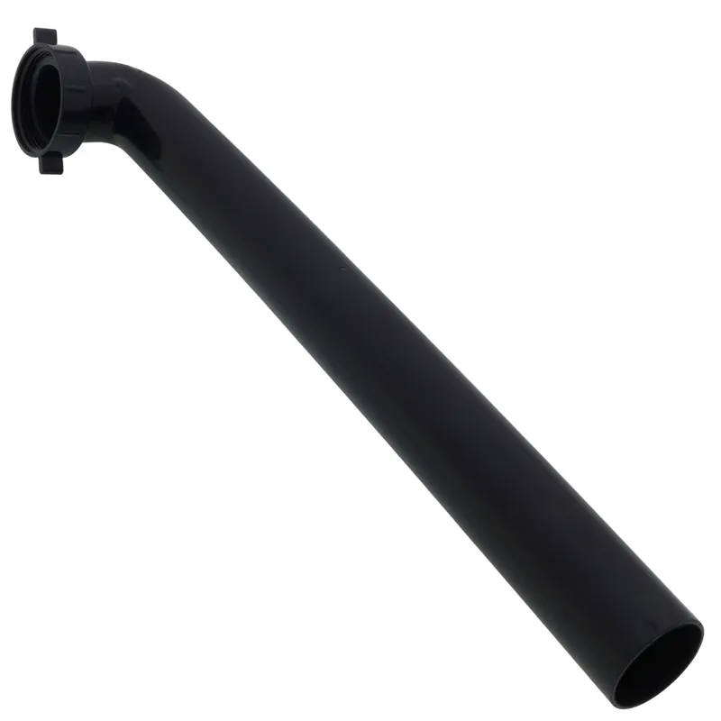 Jones Stephens P39017 1 1/2 X 16 Black Plastic DC Waste Arm P39-017