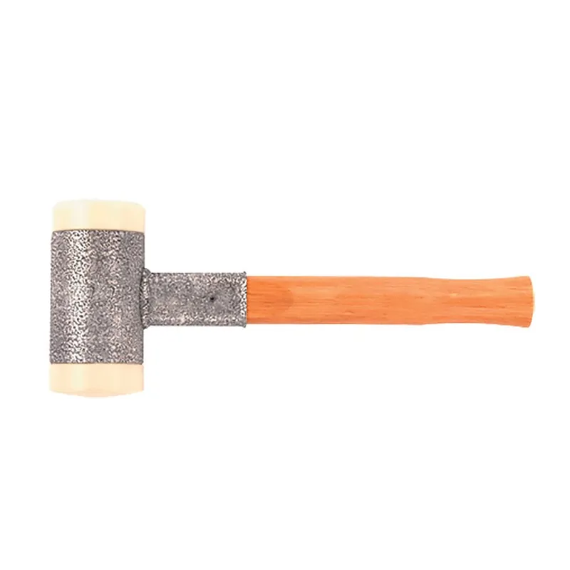 Halder 21-206 Supercraft Mallet Nylon Face - 3.75 LB - Steel Housing - Hickory Handle
