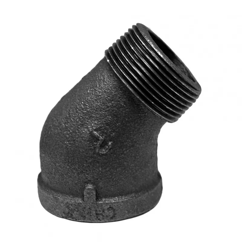 JONES STEPHENS B2950390 2 STREET 45 DEG ELBOW BLACK