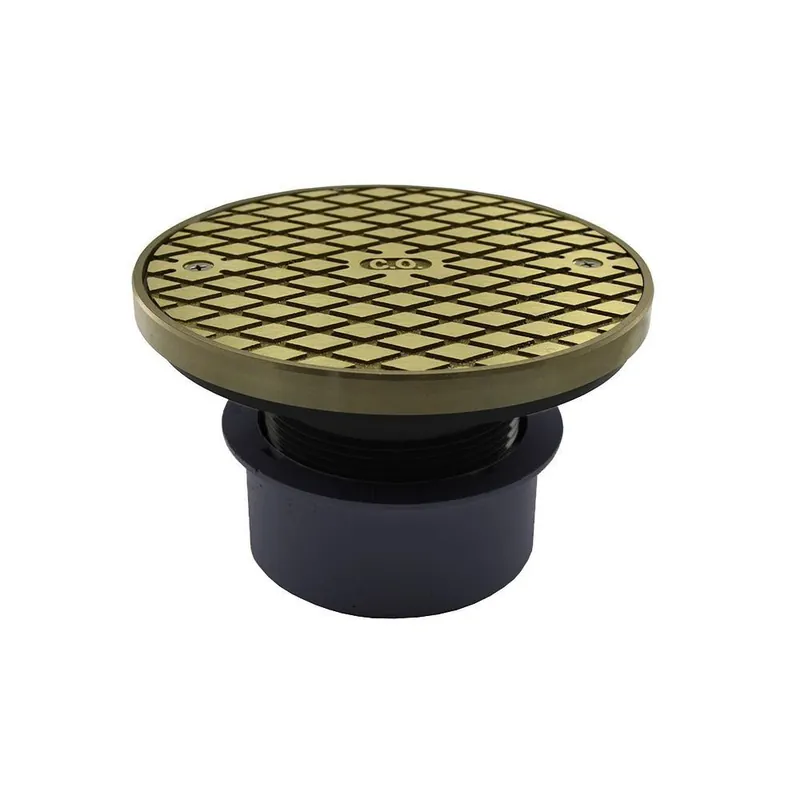 Jones Stephens C59026 4 PVC Nickel Bronze Cleanout