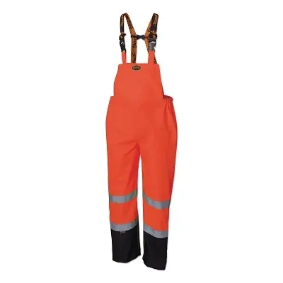Pioneer V1200451U-M 5404AU/5405AU HV 300D Ripstop Waterproof Safety Bib Pant Medium Replacement MPN