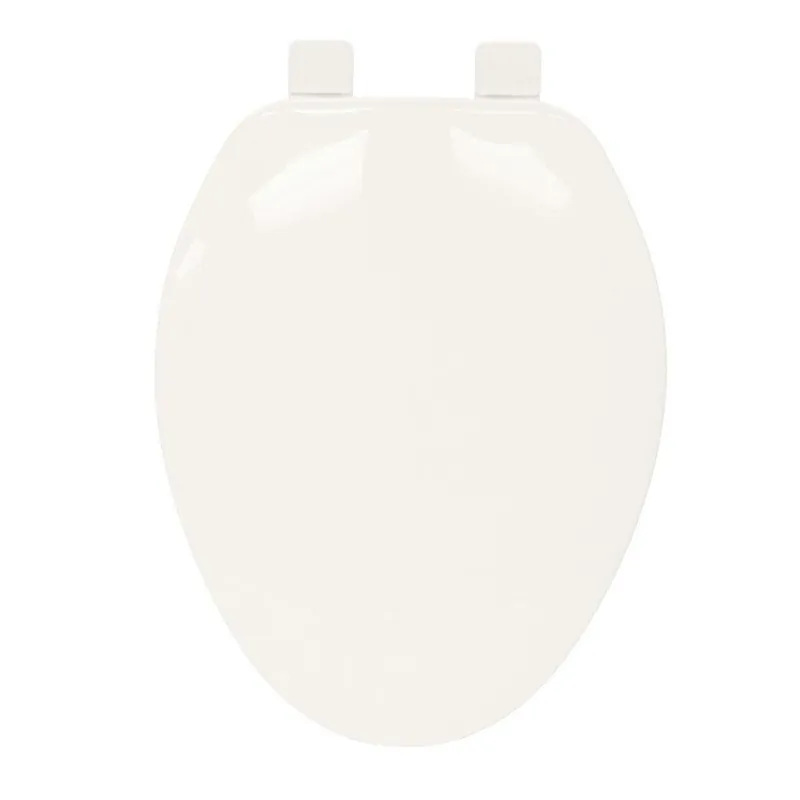 Jones Stephens C101100 Comfort Elongated Closed Front Toilet Seat with Cover in White