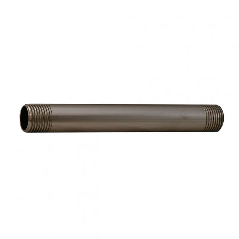 JONES STEPHENS N2310BN 1/2X6 BRUSHED NICKEL(PVD) RED BRS NIPPLE