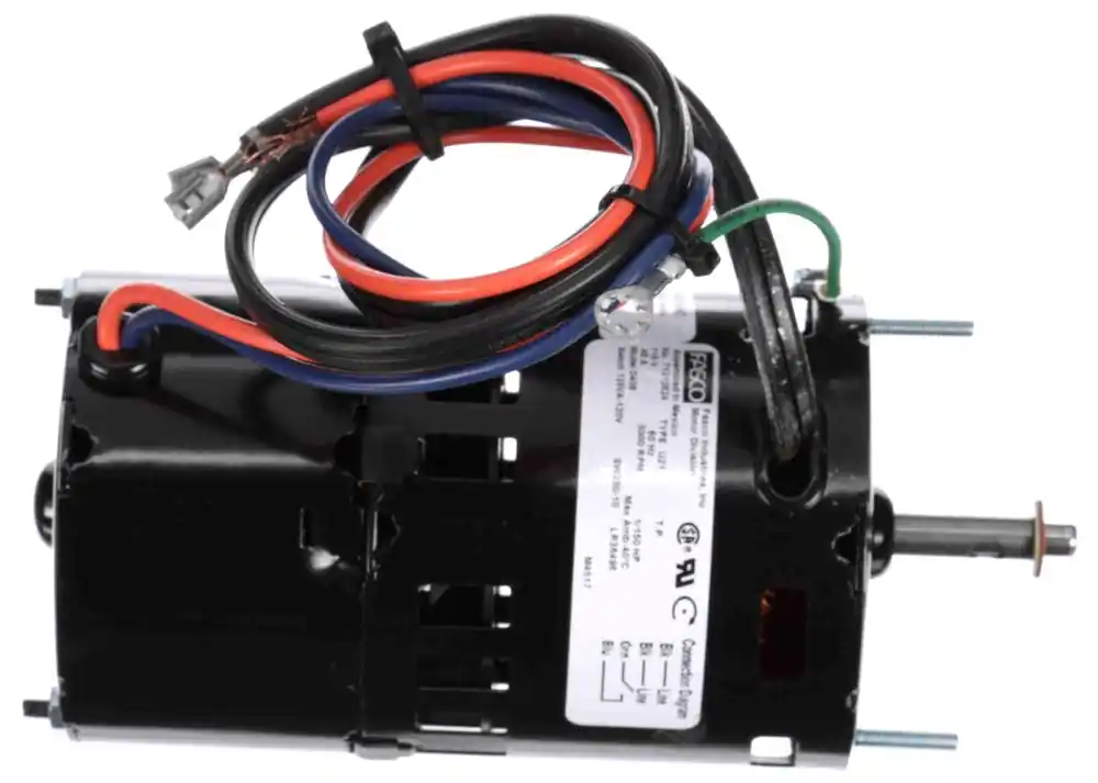 Fasco D408 Draft Inducer Motor 1/150 HP 115 VAC 3000 RPM