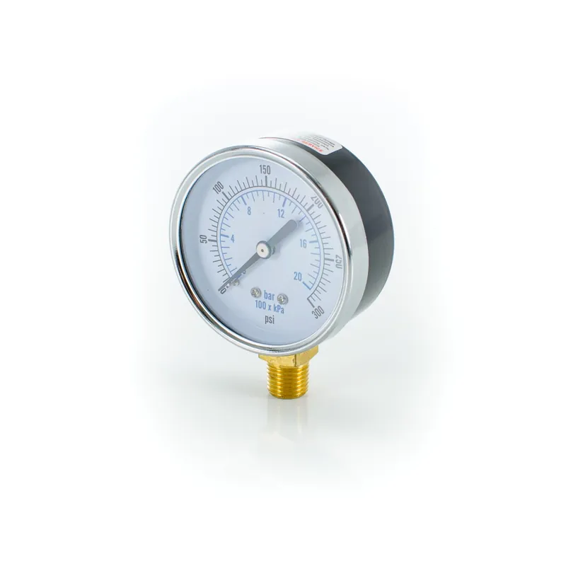 Pasco 1744 2-1/2 300# Pressure Gauge