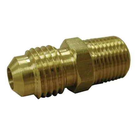JONES STEPHENS CORP F40071 (48-612) 3/8FL X 3/4MIP BRASS HF UNION