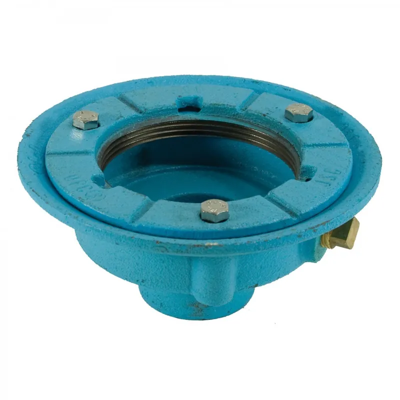 JONES STEPHENS D65102 2 NO-HUB DRN W/7 PAN TAPPED F/3 1/2 SPUD