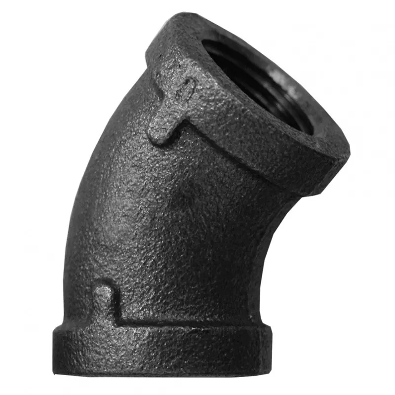 JONES STEPHENS B2900295 1-1/2 45 DEG ELBOW BLACK