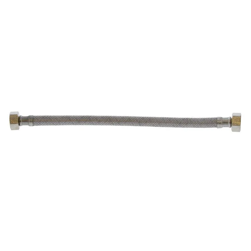Jones Stephens S04211 1/2 x 12 in. Braided Stainless Faucet Flexible Water Connector