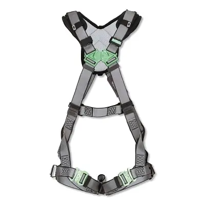 MSA 10194630 V-FIT Harness Quick-Connect Leg Straps Medium Back D-Ring