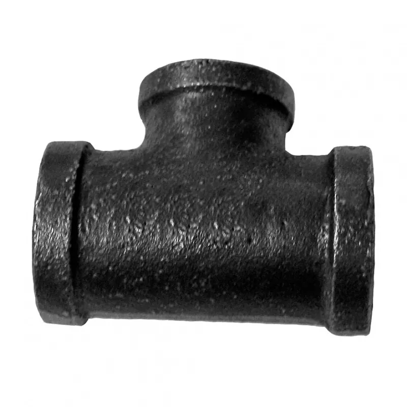 JONES STEPHENS CORP B4600058 1/2 X 3/8 Reducing Tee Black
