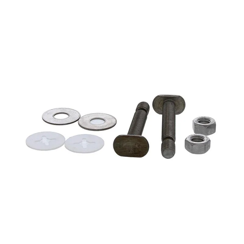 Jones Stephens C02423SS 5/16 in. x 2-1/4 in. Premium Snap-Off Style Stainless Steel Closet Bolts with Retainers