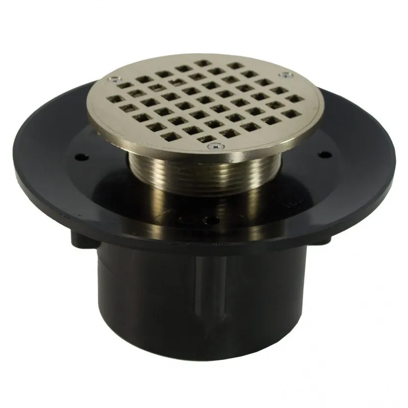 Jones Stephens D49322 2X3 HD ABS Slab Drain W/Metal Spud & 5 NB STR