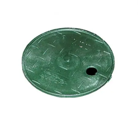 JONES STEPHENS M06007 6 RD GREEN SNAP IN LID FOR M06-006