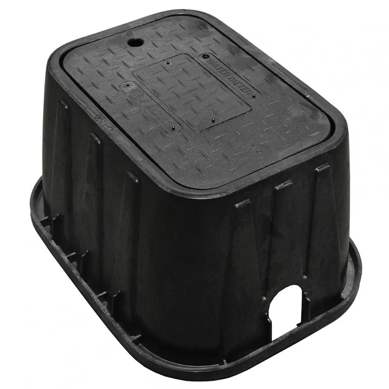 JONES STEPHENS CORP M12009 12 METER BOX W/SOLID BLACK LID