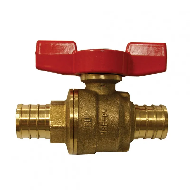 Jones Stephens B63100LF LF 1 BRS PEX Ball Valve F1807