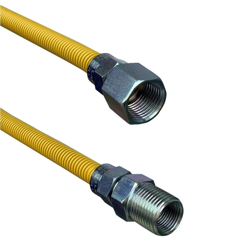 Jones Stephens G70106 3/8 x 12 in. FIPS Gas Connector with Fitting