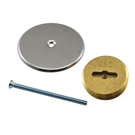 JONES STEPHENS CORP C92202 EX COVER SET W/2 SLOT PLUG