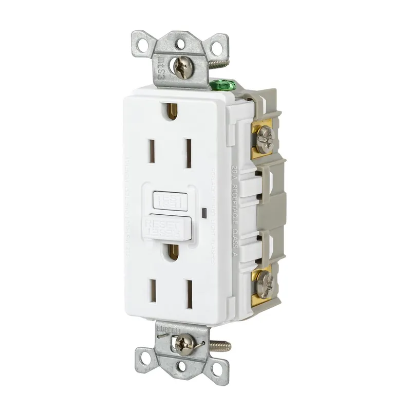 Hubbell Wiring Device-Kellems GFR15W HWDK GFR15W 15A 125VAC COMM GFR WHI