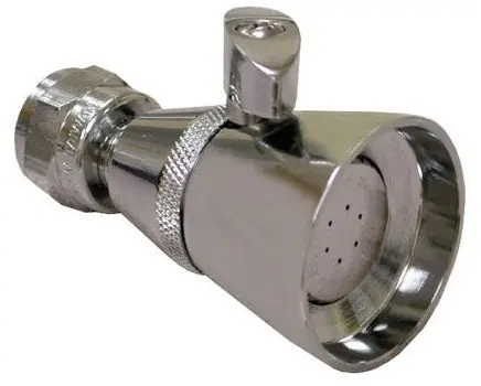 Jones Stephens T0100BN Shower Head Adjustable 2-1/8 Inches