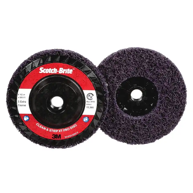 3M 7100175252 Clean and Strip XT Pro Disc 4 1/2 X 5/8 Extra Coarse Grade