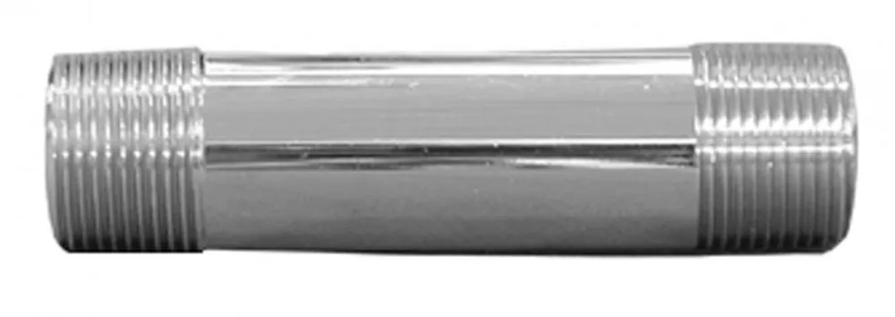 JONES STEPHENS N18600 1 X 6 CP BRASS PIPE NIPPLE