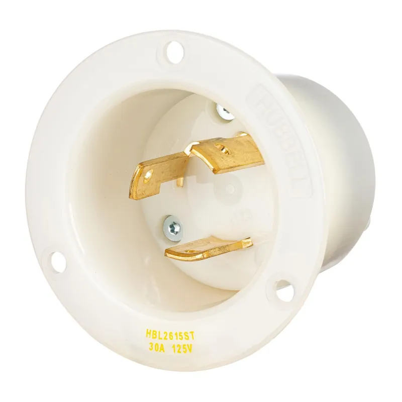 Hubbell Wiring HBL2615ST LKG FLG-INLT 30A 12
