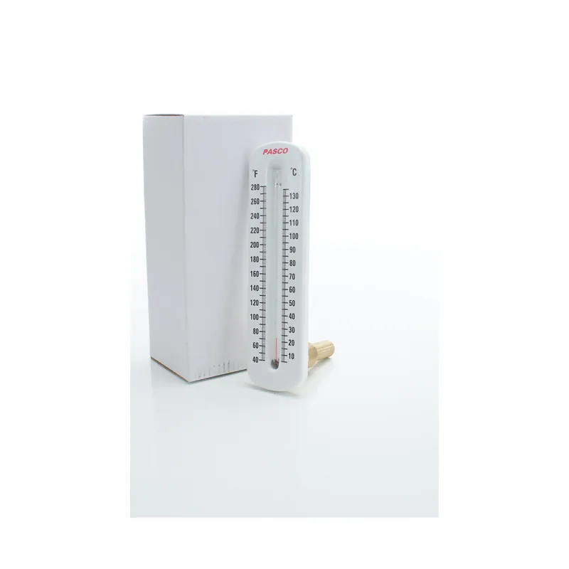 PASCO 1444 Dual Scale Straight Thermometer 40 to 280 deg F