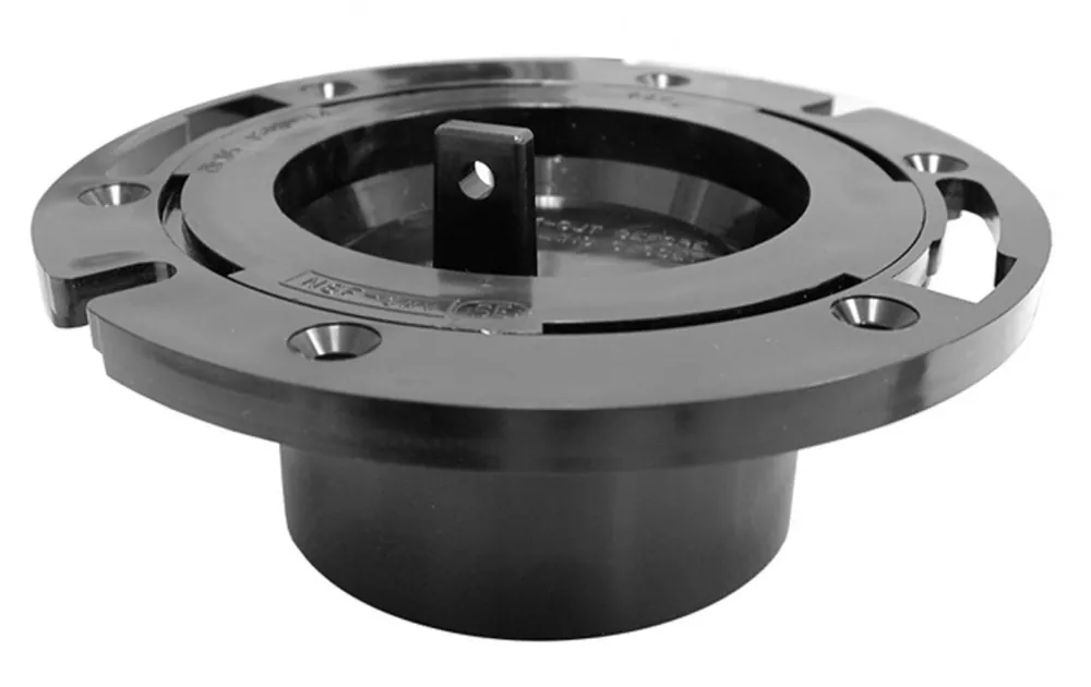 JONES STEPHENS C52343 3X4 ABS CLST FLG W/KO W/ADJ PLAST RG