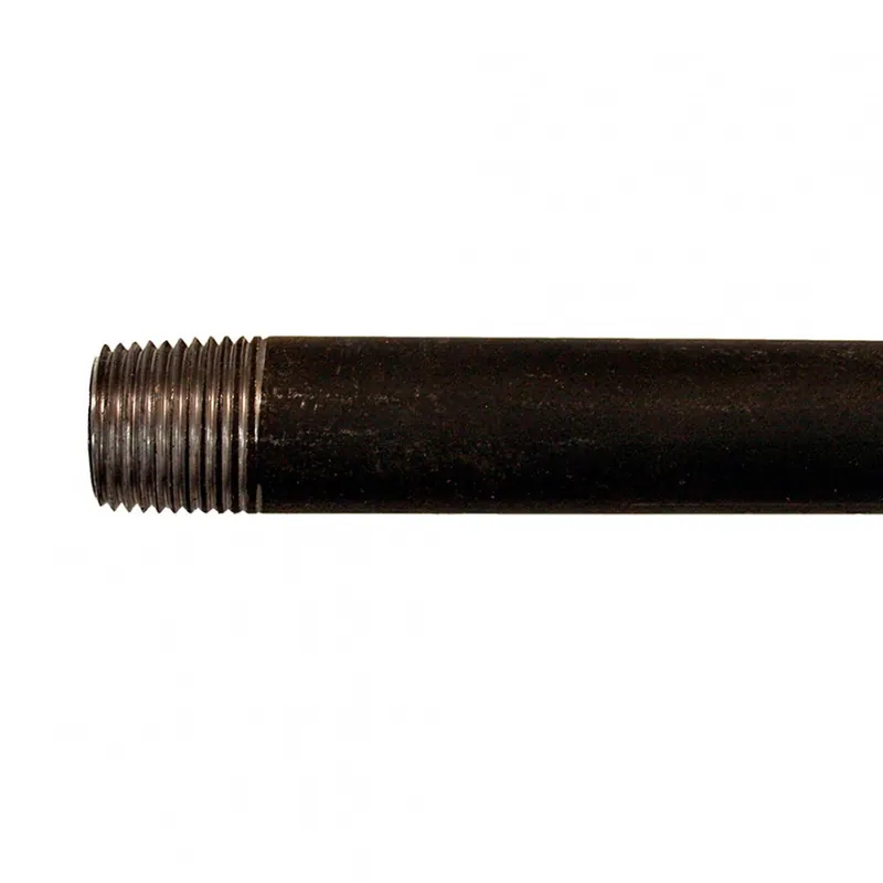 JONES STEPHENS CORP 300B0572 1/2 X 72 Ready Cut Pipe Black