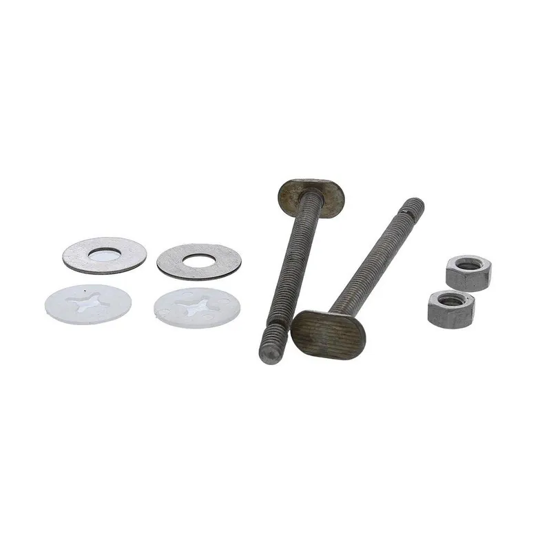 Jones Stephens C02990SS 1/4 in. x 3-1/2 in. Premium Snap-Off Style Stainless Steel Closet Bolts with Retainers