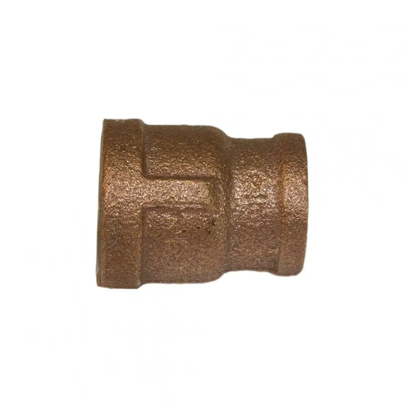 JONES STEPHENS B74140LF 1/4X1/8 BRONZE REDUCING COUPLING - LEAD FREE