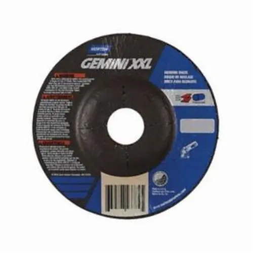Norton 66252843784 Depressed Center Wheel 1/4 in 4-1/2 in Dia 24 Grit